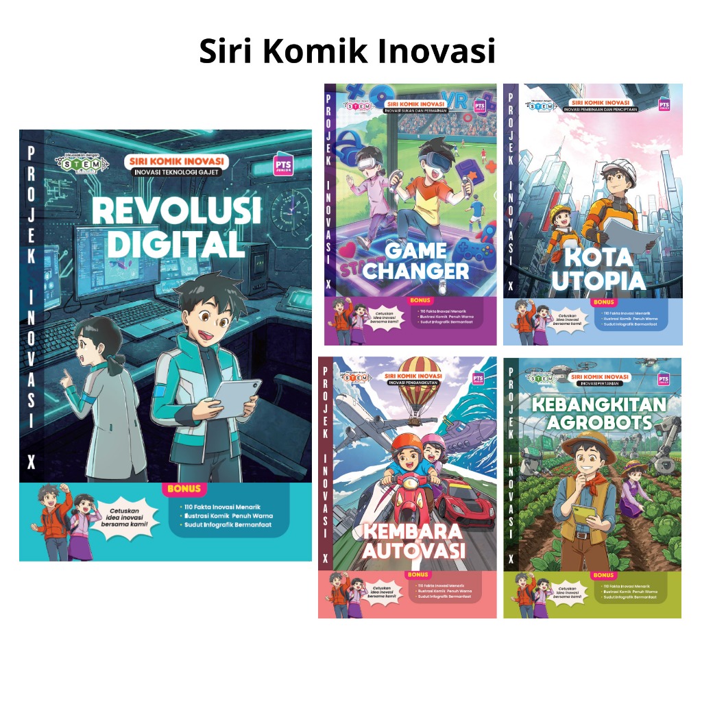 [PTS Junior] Innovation Comic Series - Cetuskan Idea Innovation with Us