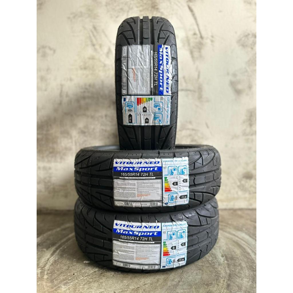 165/55/14 Vitour Neo MaxSport Tayar 2025 (ขายธรรมดาสําหรับ 2 ชิ้น OR 4 ชิ้น)