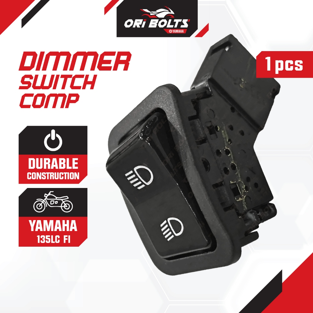 B5D-H276A-00 Yamaha 135LC FI V8 (4201) สวิตช์มือจับ Kiri Suis Lampu สูง / ต่ํา Atas Bawah