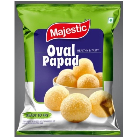 Pani Puri Papad รูปไข่ | เฟรช | 1กิโลกรัม