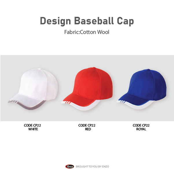 -CP22- หมวกเบสบอล Enzo Design