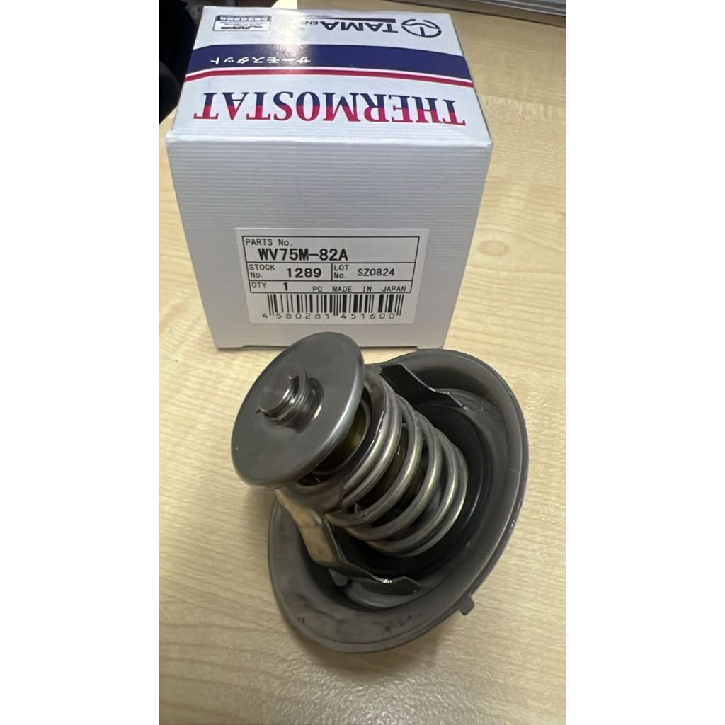 WV75M-82A TAMA MITSUBISHI CANTER FE434/FE637/FE639/FE659 (ENG 4D32/4D33/4D34) THERMOSTAT (82C)