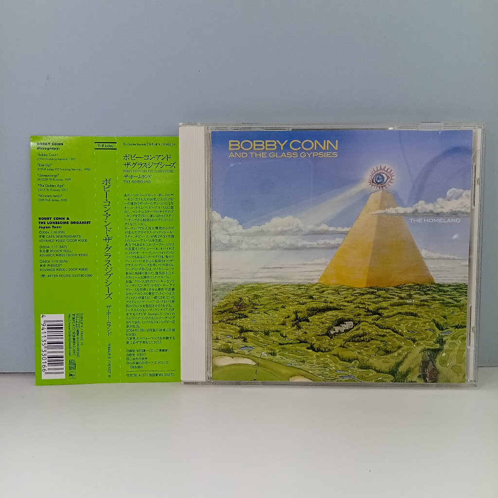 U270-48 CD TERPAKAI [ BOBBY CONN AND THE GLASS GYPSIES - THE HOMELAND ] USD CD U270-48
