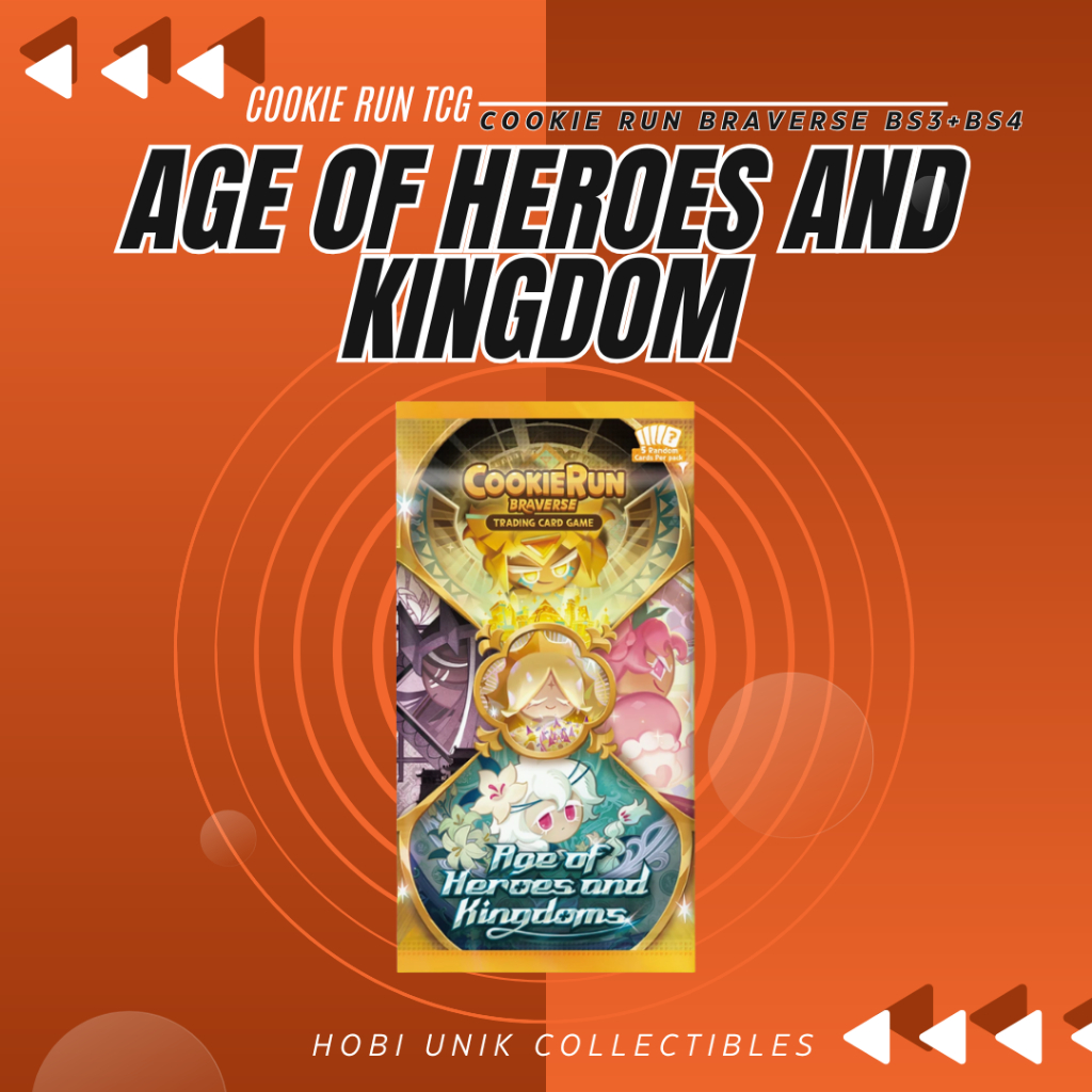 (Live Rip)[BS3+BS4] Cookie Run Braverse : Age of Heroes and Kingdoms Packs