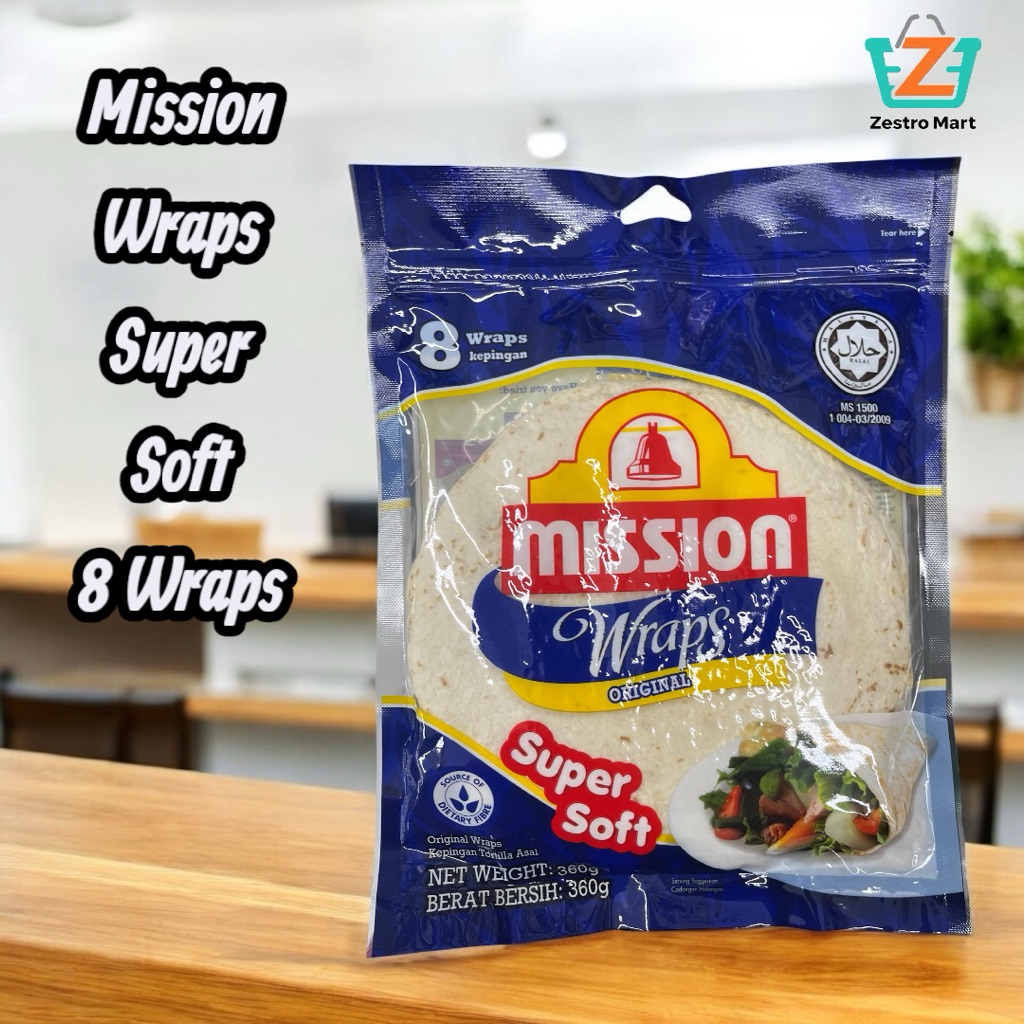 Mission Super Soft Wraps 8 Wraps