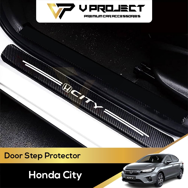 Honda City GN2 7th Gen ประตู Step สติกเกอร์ Fit สําหรับ 2020 - 2025 GN MK7 V โครงการรถอุปกรณ์เสริม