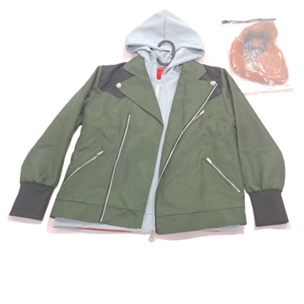 Bungo Stray Dogs Nakhara Chuuya 15yo เครื่องแต่งกาย + วิกผมคอสเพลย์คุณภาพสูง Chuya BSD Bungou