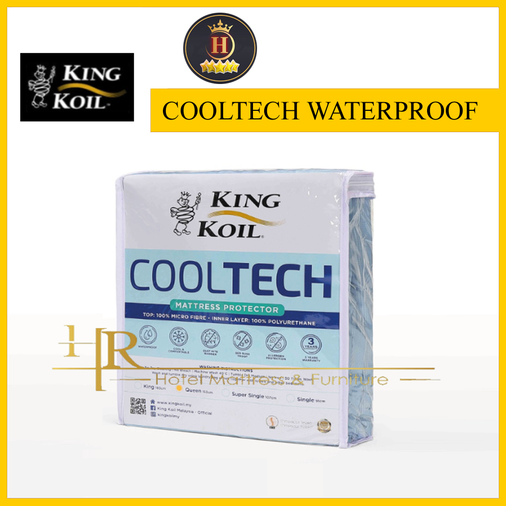 KingKoil / Cooltech / ตัวป้องกันกันน้ํา / Microfibre / HR Home / Delivery