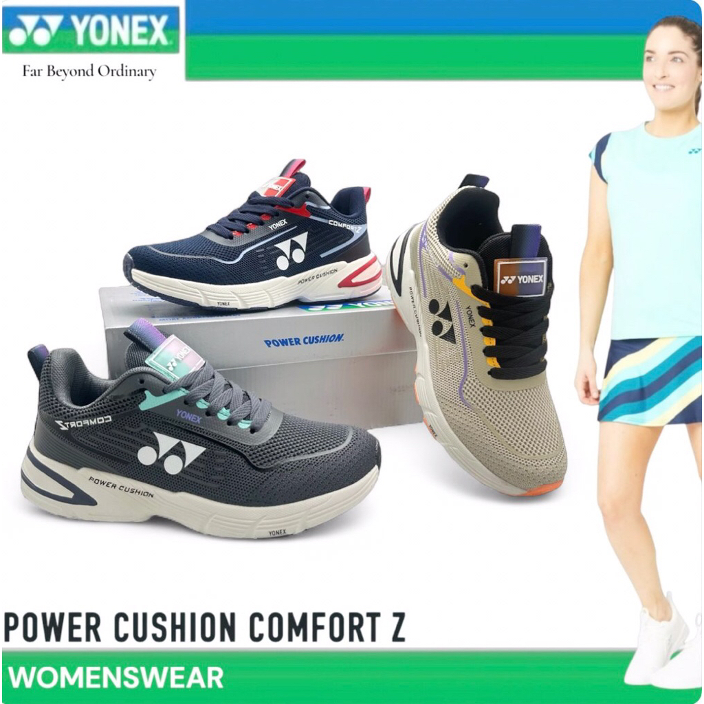Yonex Ladies Active Performances Comfort Z Badminton Pickle Ball Netball Running Sport Shoe Kasut Su