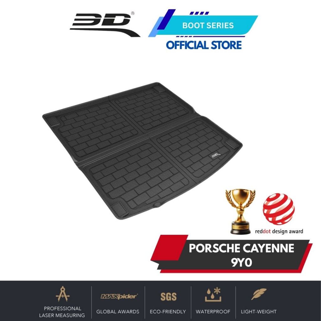 3D BOOT Liner Porsche Cayenne 9Y0 (2018 - ปัจจุบัน)