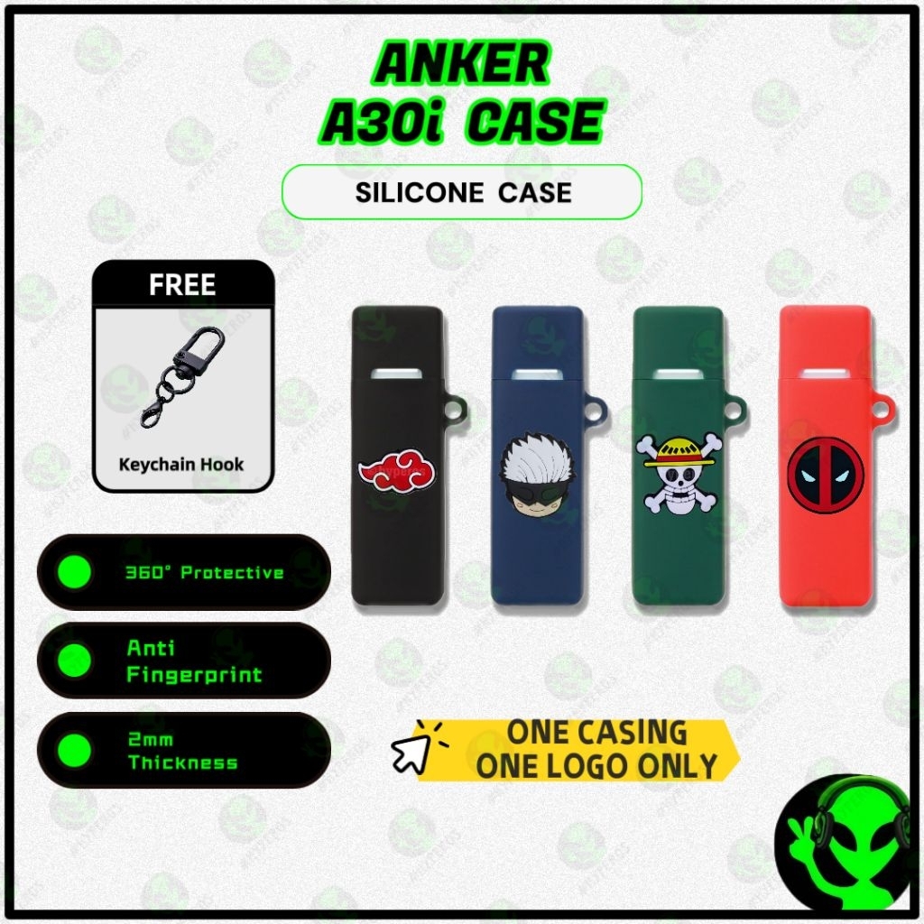 Anker Soundcore A30i Case Wireless Earbud Protective Shell Soft Silicone Case Anker A30i Case