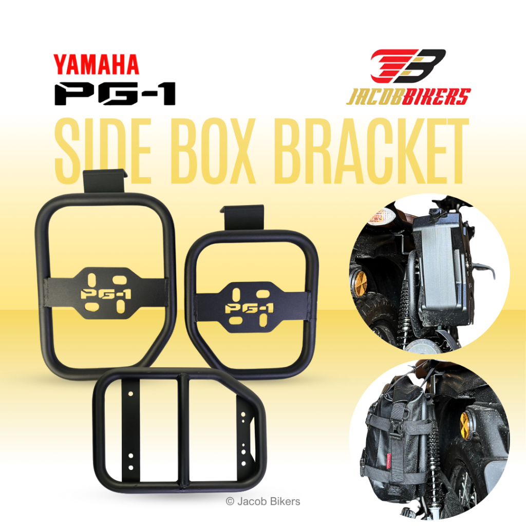 Yamaha PG-1 PG1 PG 1 ขายึดกล่องท้ายข้าง | ชั้นวางกระเป๋าข้าง | โมโนแร็ค | ที่ยึด | อุปกรณ์เสริม
