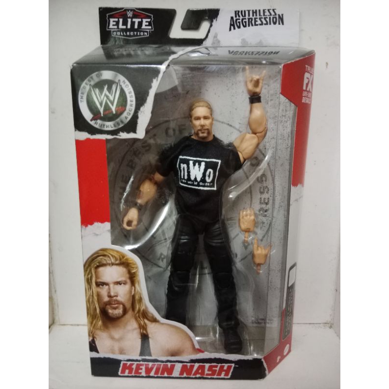Mattel WWE Elite Ruthless Aggression Kevin Nash NWO Wrestling Action Figure