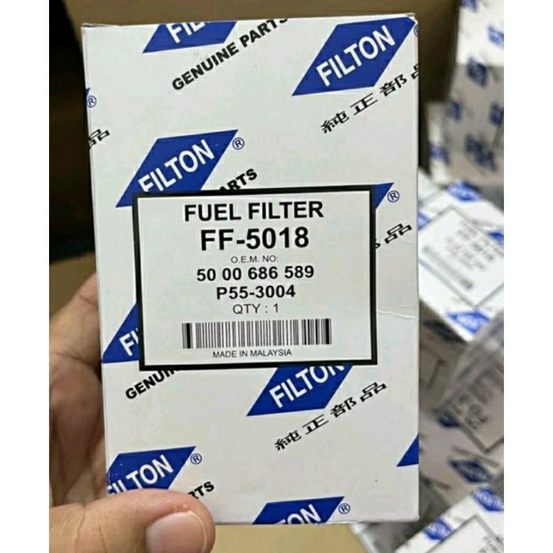 59162 กรองน้ํามันเชื้อเพลิง Filton FF-5018/5052 (3903640, FF5052)
