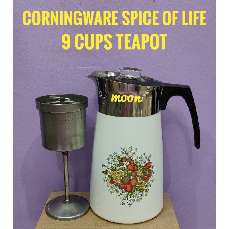 Corningware Pice of Life 9 Cups กาน้ําชา