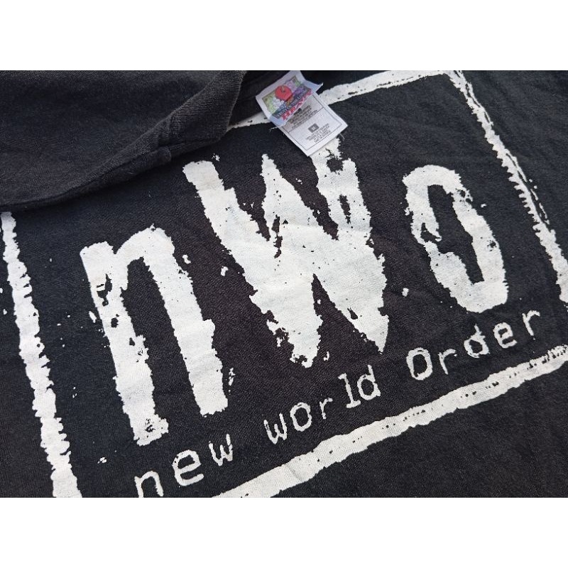 เสื้อยืดมวยปล้ํา Vtg NWO