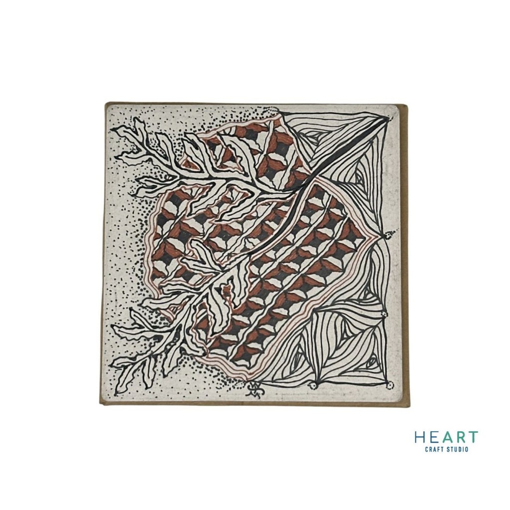 Zentangle ART TILE COASTER