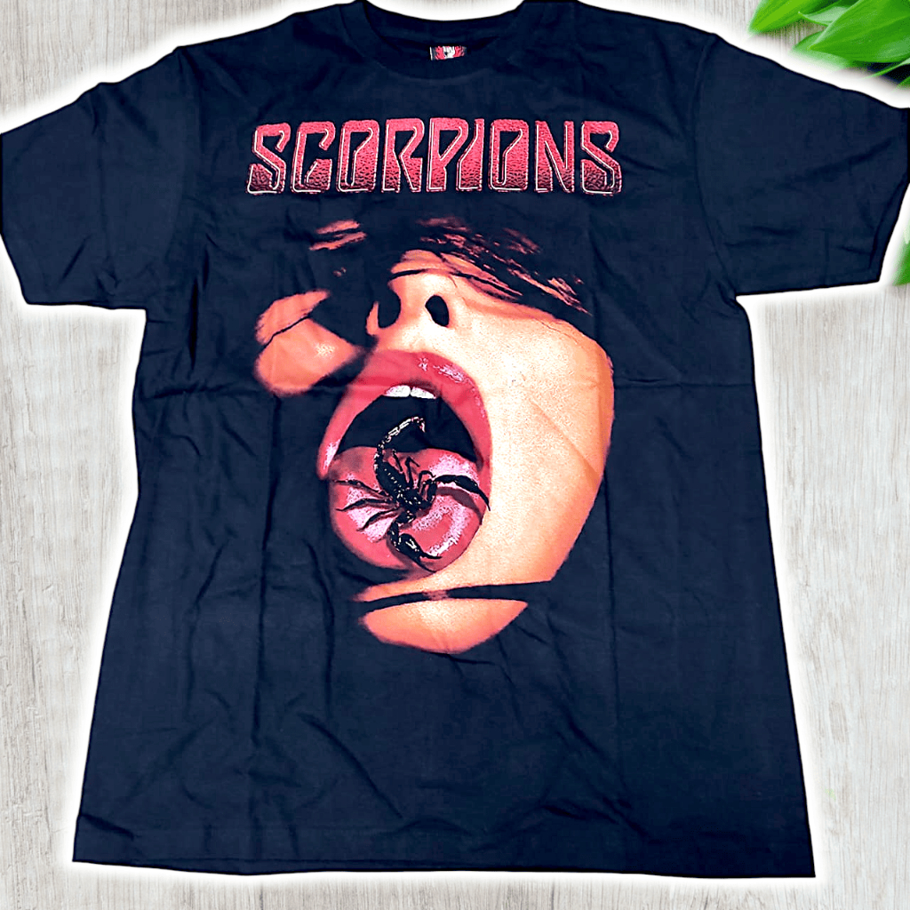 Baju Scorpions 1932) เสื้อยืด Band Rock Yeah