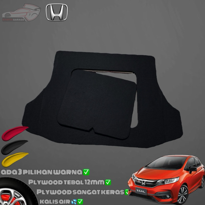 ถาดรองบูท Honda Jazz Gk5 กันน้ํา ( ตอกกระดูก honda jazz gk5 )
