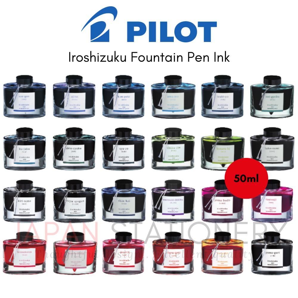 Pilot Iroshizuku Fountain Pen INK 50 ml INK-50-AS