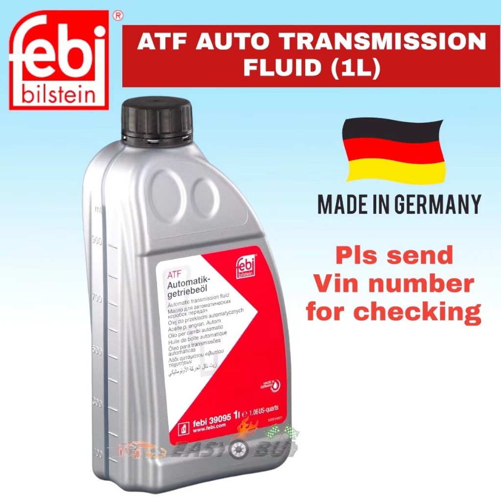 FEBI BILSTEIN (สีเขียว) ATF AUTO TRANSMISSION OIL FLUID 8 SPEED BMW ZF8 AUDI VOLKSWAGEN RANGE ROVER 