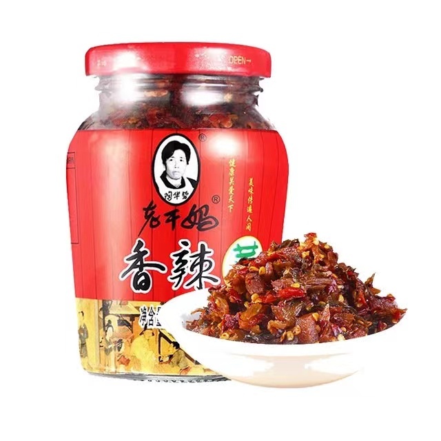 Lao GanMa HOT & SPICY VEGETABLE SAUCE 188G 老干香辣菜188克