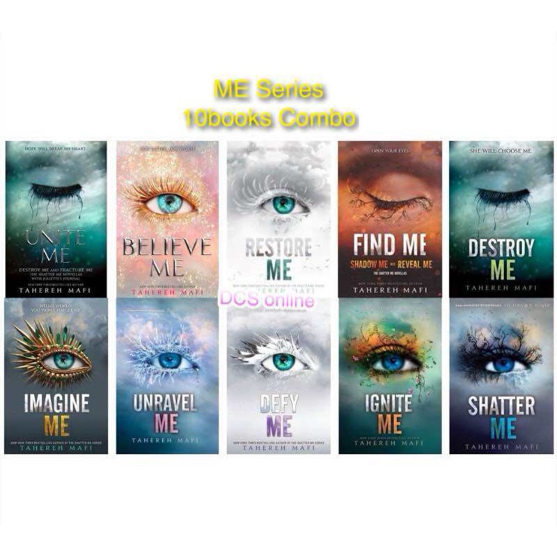 : Shatter Me Series 1-10 Books Collection โดย Tahereh Mafi