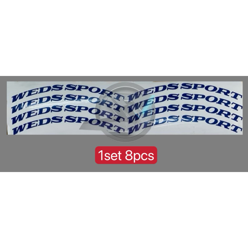 S1490 สติ๊กเกอร์ริม Wedsport Tc05