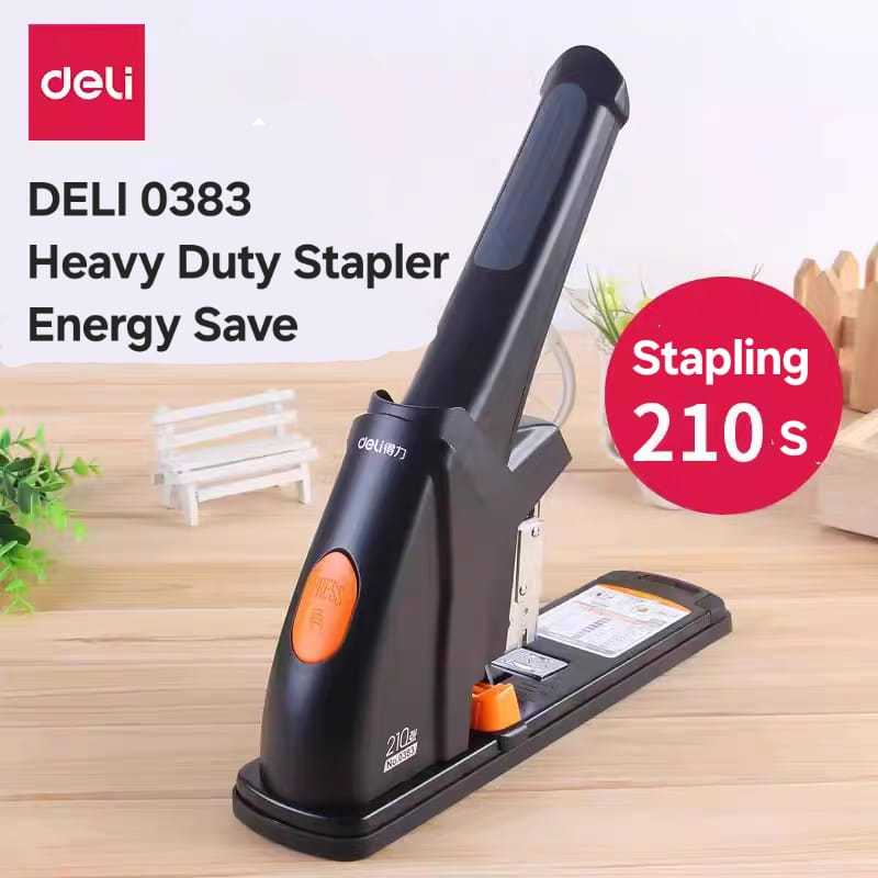 DELI 0383 HEAVY DUTY STAPLER-ENERGY SAVE
