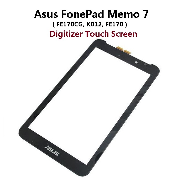 Asus FonePad Memo 7 2014 ( FE170CG, K012, FE170 ) Digitizer หน้าจอสัมผัสกระจกด้านนอกสําหรับซ่อม Fone