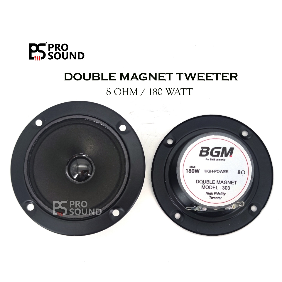 Bgm 303 KARAOKE TWEETER 3.5 INCH 8 โอห์ม 180Watt ****SEBIJI****