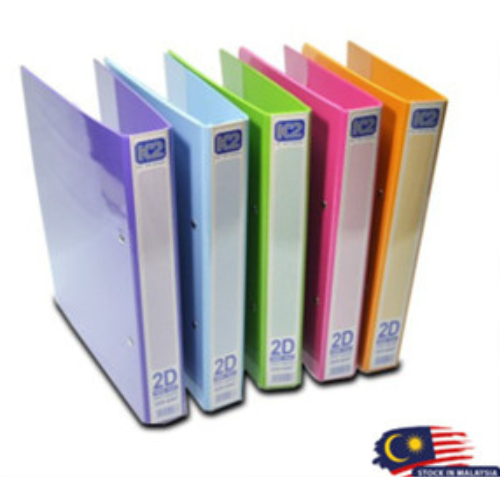 EMI-FILE K2 2D A4 25MM FANCY COLOUR RING FILE (ราคา 1 ชิ้น)