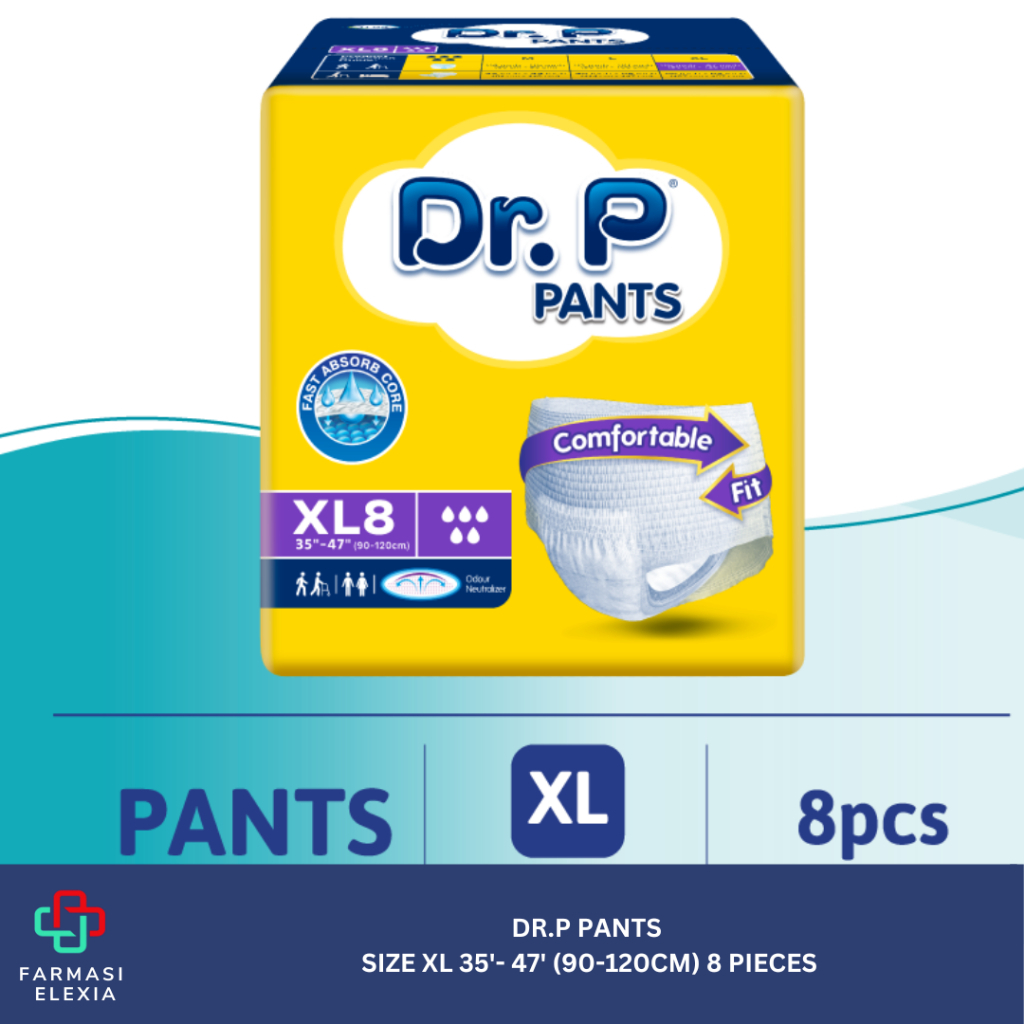 DR.P PANTS ADULT SIZE XL 8 ชิ้น
