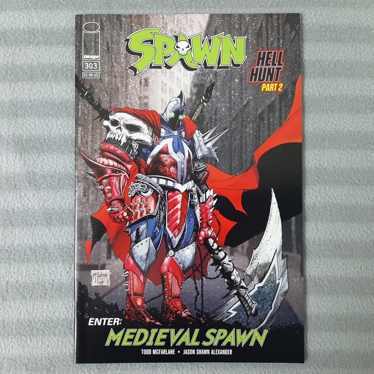 Spawn 303 Todd McFarlane Variant (ภาพการ์ตูน) Jason Shawn Alexander