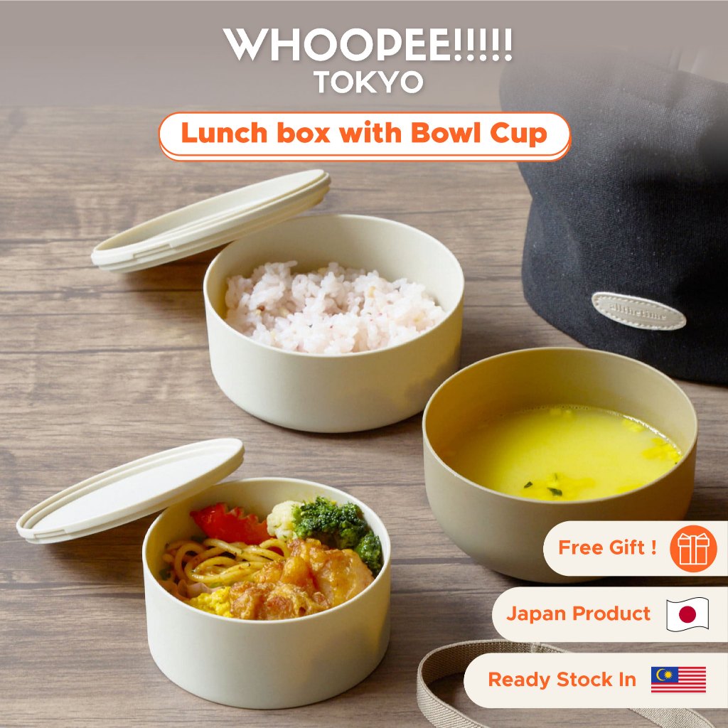 กล่องข้าวพร้อม Bowl Cup Whoopee Tokyo