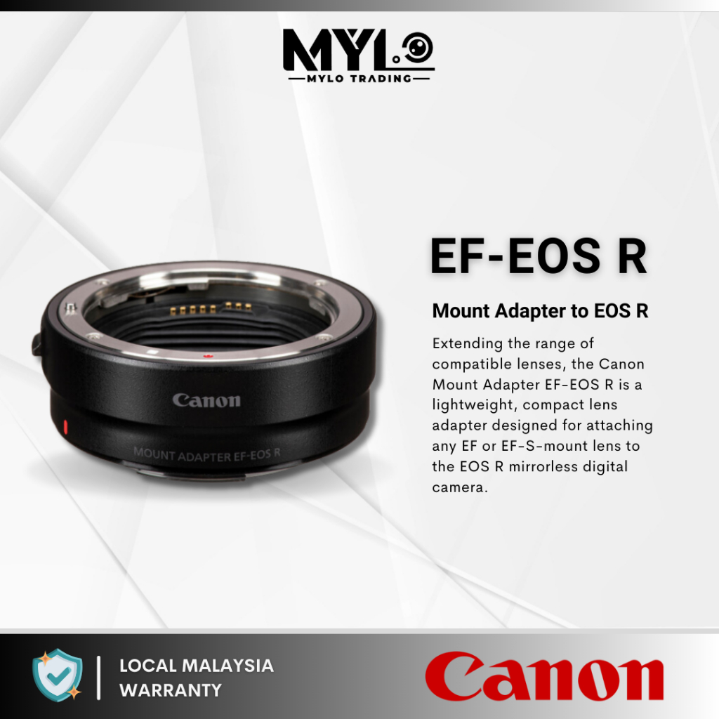อะแดปเตอร์เมาท์ Canon อะแดปเตอร์ EF-EOS R / EOS R