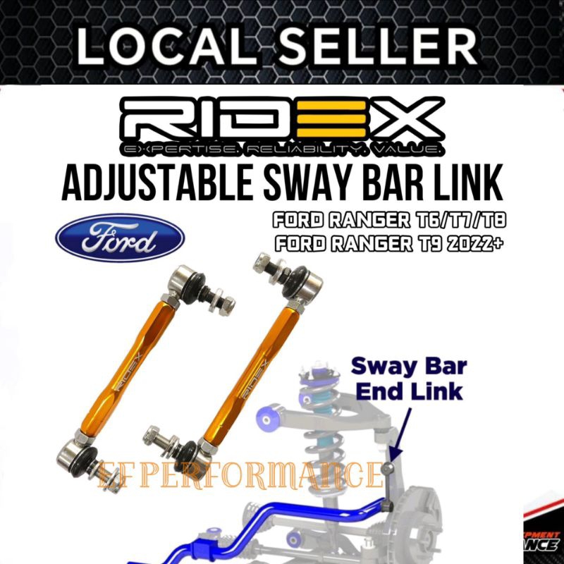 HILUX VIGO REVO ROGUE DMAX RANGER T6 T7 T8 T9 ด้านหน้า SWAY BAR LINK STABILIZER LINK ANTI ROLL STAND