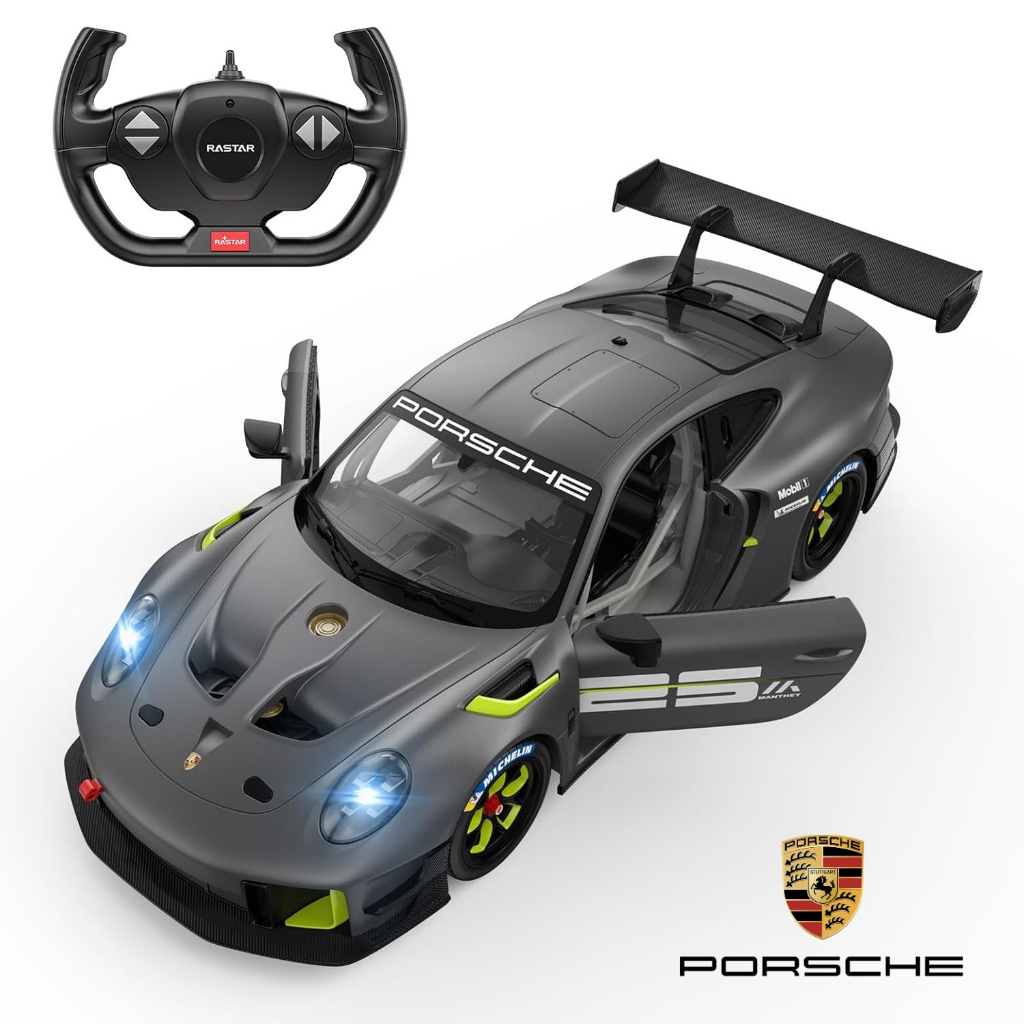 RASTAR ได้รับอนุญาตอย่างเป็นทางการ Porsche 911 GT2 RS Clubsport 25 1:14 Scale 2.4GHz รีโมทคอนโทรลรถ