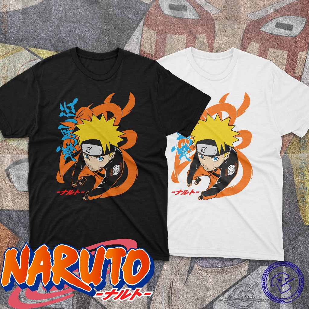 นารูโตะ - เสื้อยืด Uzumaki Manga Gildan Premium - NT009