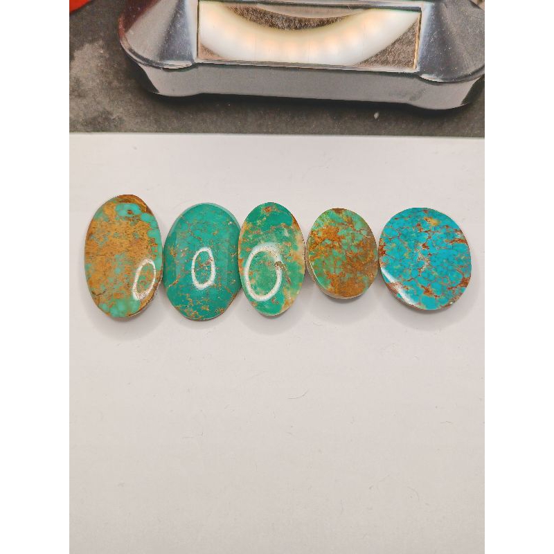 หินเฟอร์รัสเทอร์ควอยซ์ nisyabur Niran เกรดสวยงาม