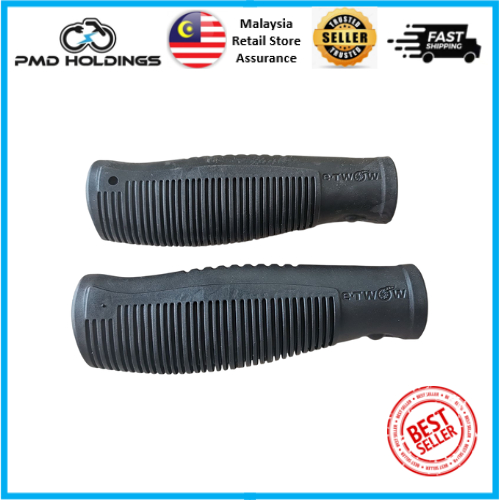 E-Twow Handle Grip สกู๊ตเตอร์พร้อมวัสดุกันลื่นและด้ามจับรูปทรงตามหลักสรีรศาสตร์[1 คู่]