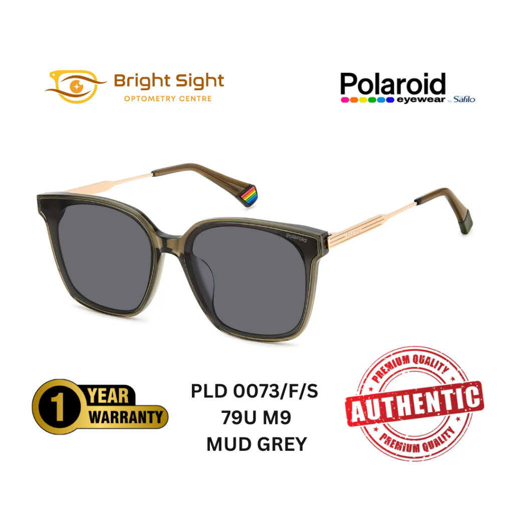 POLAROID แว่นกันแดดผู้หญิง (โพลาไรซ์) PLD 0073/F/S 79U M9 (รับประกัน 1 ปี)