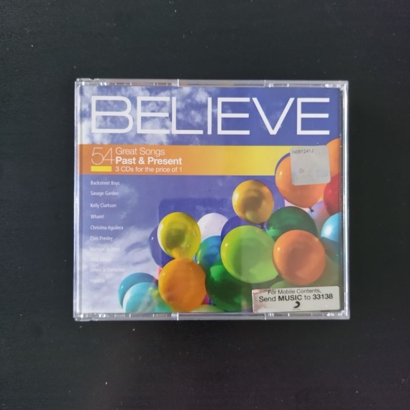(3CD) BELIEVE: 54 Great Songs Past & Present