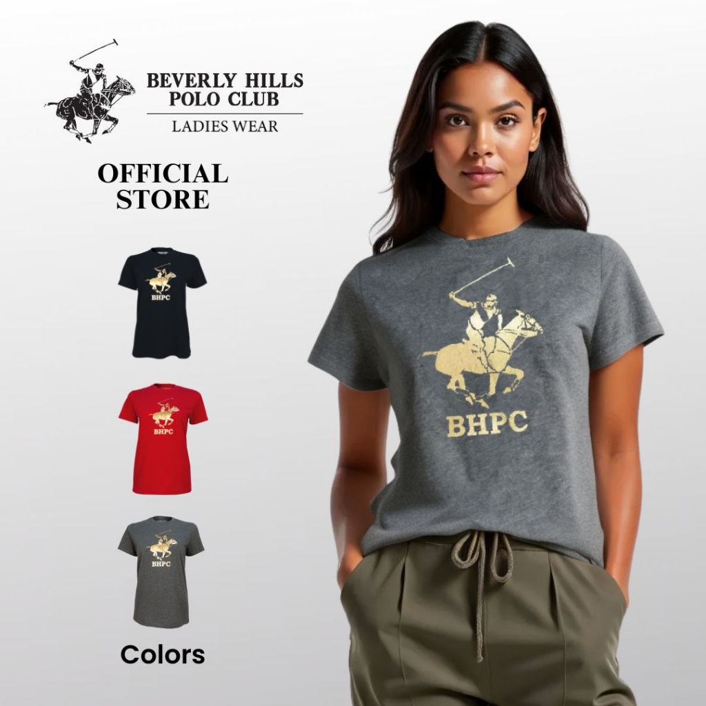 BHPC ผู้หญิงผ้าฝ้ายเสื้อกราฟิก Tee