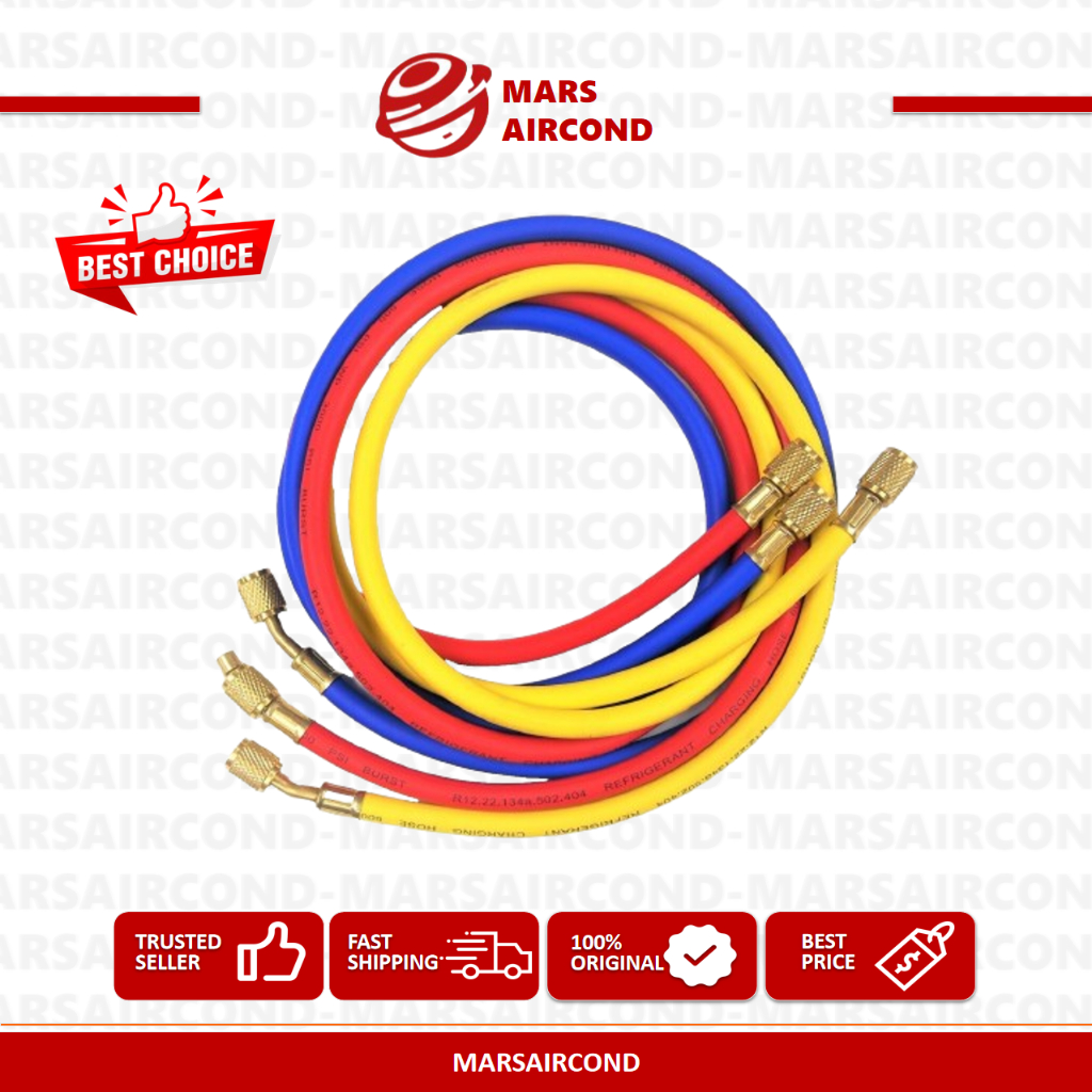 Aircond Hos / Aircond R22 / R134a / R410a Air Cond hos // Manifold Gauge สารทําความเย็น Hos // เครื่