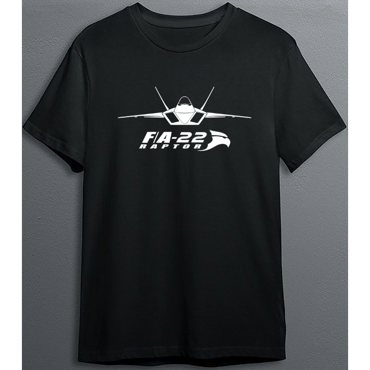 เสื้อยืด F/A 22 RAPTOR FIGHTER JET