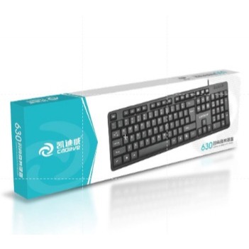 Mi Crab X7 Home Gaming Office Keyboard เดสก์ท็อปแล็ปท็อป USB คีย์บอร์ดเดี่ยวแบบมีสาย 公办盘
