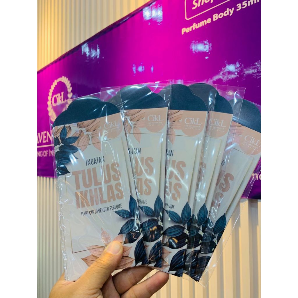 SAMPUL RAYA CIK LAVENDER PERFUME 1 แพ็ค 5 ชิ้น