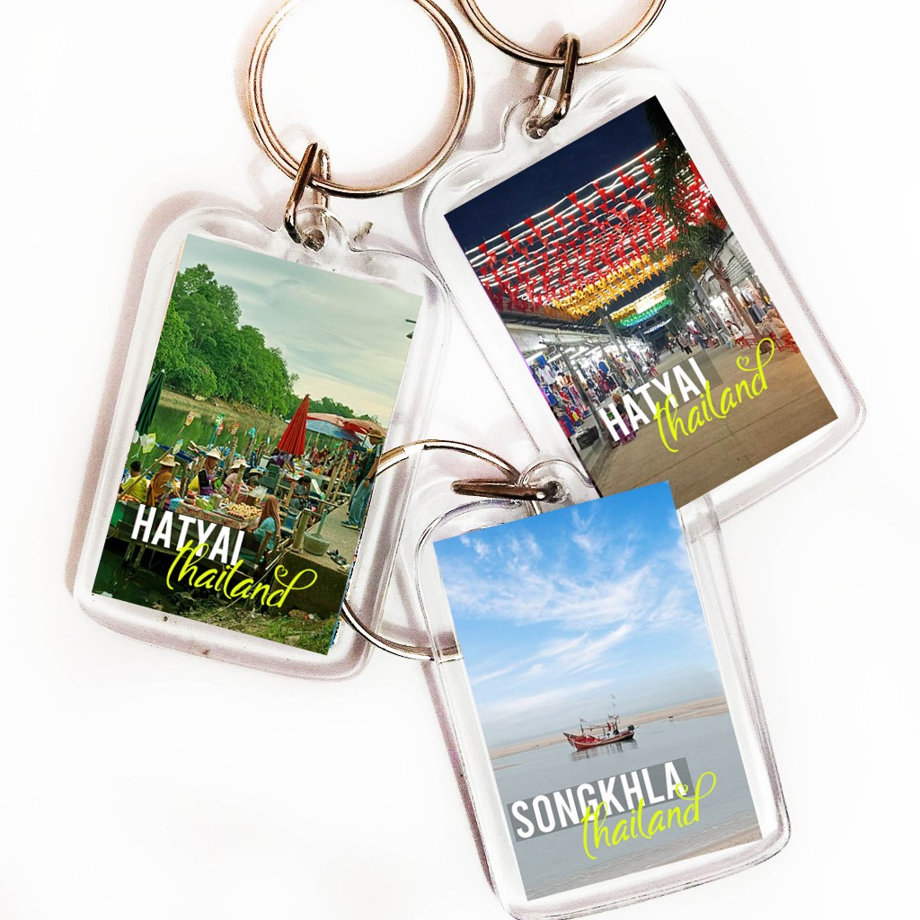 พวงกุญแจ Hatyai Songkhla ของที่ระลึกไทย