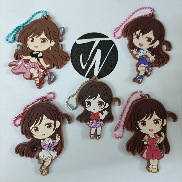 เช่าอย่างเป็นทางการ แฟน Chizuru Mizuhara Merch สายยางและพวงกุญแจ
